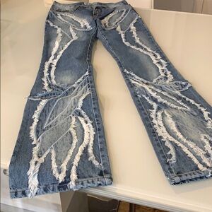 Aladin flare leg jeans